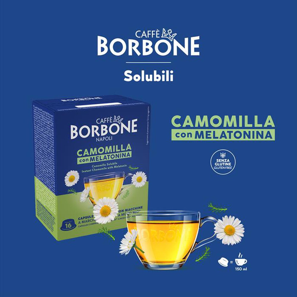 Immagine del prodotto CAFFE BORBONE - Camomilla e melatonina - A Modo Mio 16 caps-Multicolore