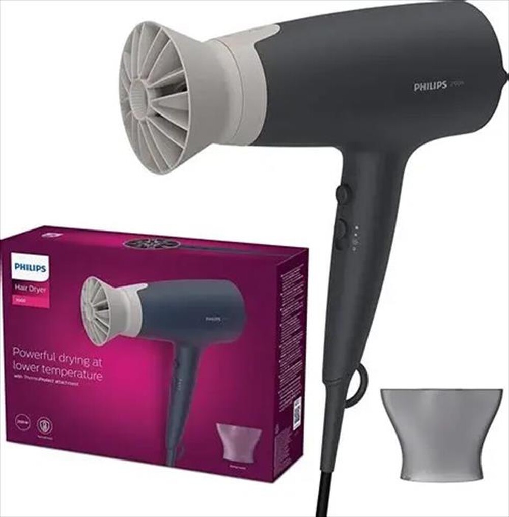 Immagine del prodotto PHILIPS - Asciugacapelli BHD351/10-grigio