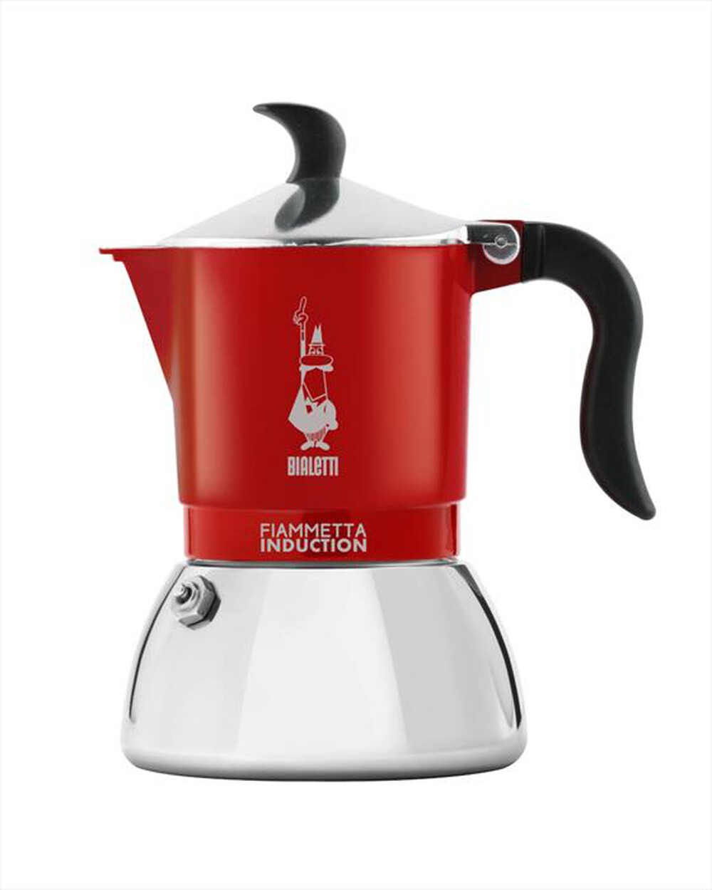 Immagine del prodotto BIALETTI - Caffettiera FIAMMETTA IND. 4TZ-Rosso