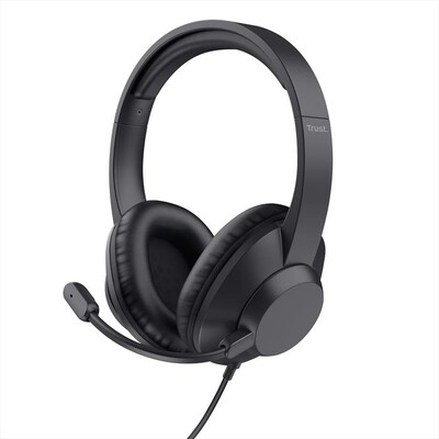 TRUST - Cuffie con microfono AYDA MAX-Black