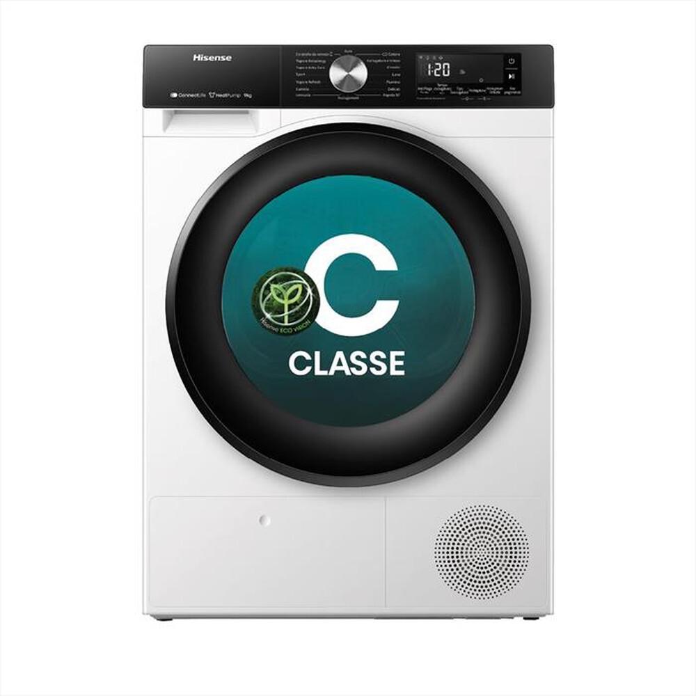 Immagine del prodotto HISENSE - Asciugatrice DH3S902BW3 9Kg Classe C Classe C-Bianco