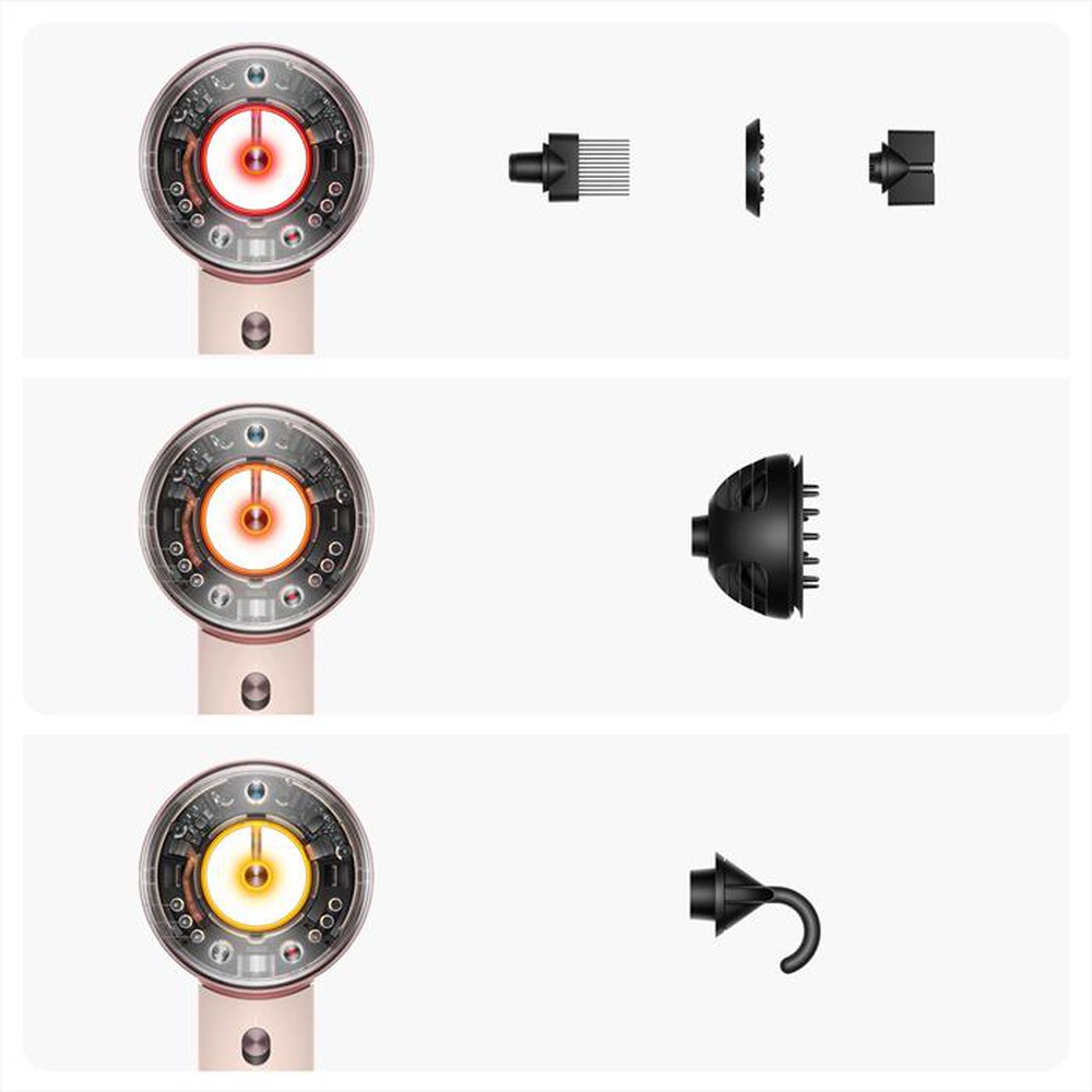 Immagine del prodotto DYSON - Supersonic Nural capelli Ricci/Molto Ricci-Rosa Cipria/Oro Rosa