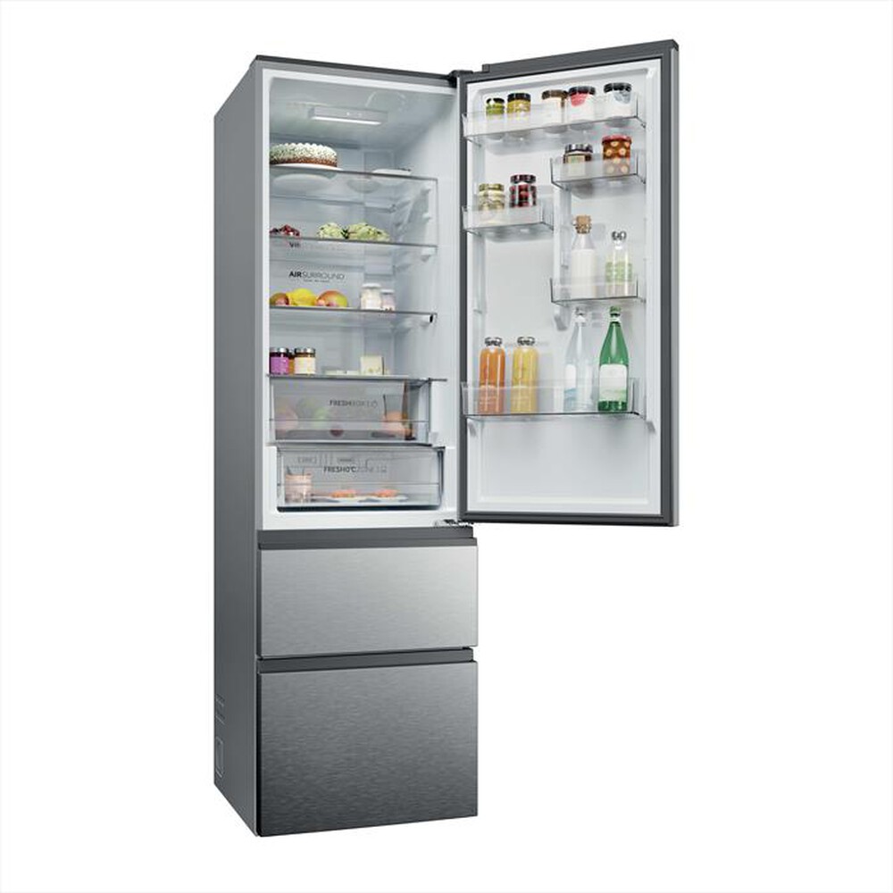 Immagine del prodotto HAIER - Frigorifero Combinato 414L HTR3620CNMG Classe C-Argento