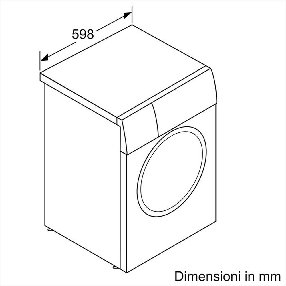 Immagine del prodotto BOSCH - Lavatrice Serie 4 WAN28218IT 8KG 1400G Classe A-Bianco