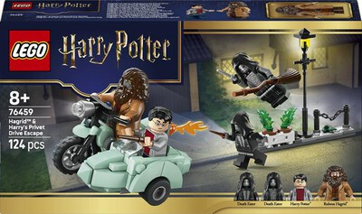 LEGO - HARRY POTTER Fuga da Privet Drive di Hagrid -76459