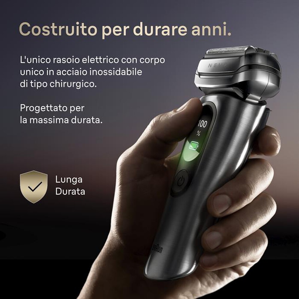 Immagine del prodotto BRAUN - BRAUN SHAVER NEVO11000C-ARGENTO