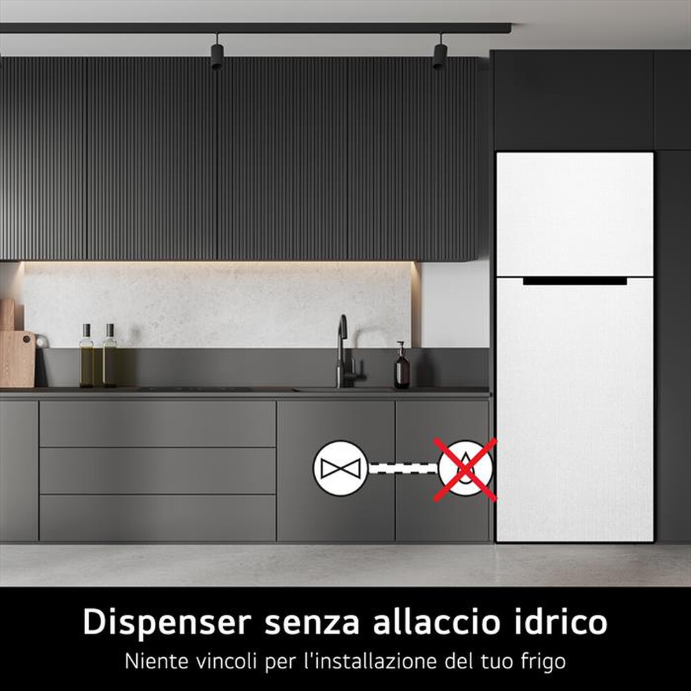 Immagine del prodotto LG - Frigorifero 2 porte GTF744SEPED Classe E 509L-Beige