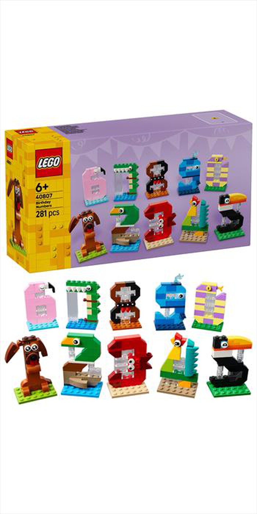 Immagine del prodotto LEGO - Numeri del compleanno - 40807