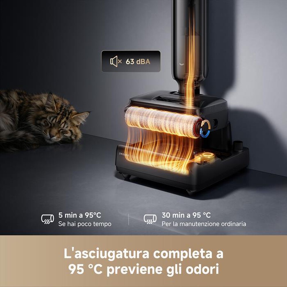 Immagine del prodotto DREAME - Scopa elettrica ricaricabile T12 PRO-Nero
