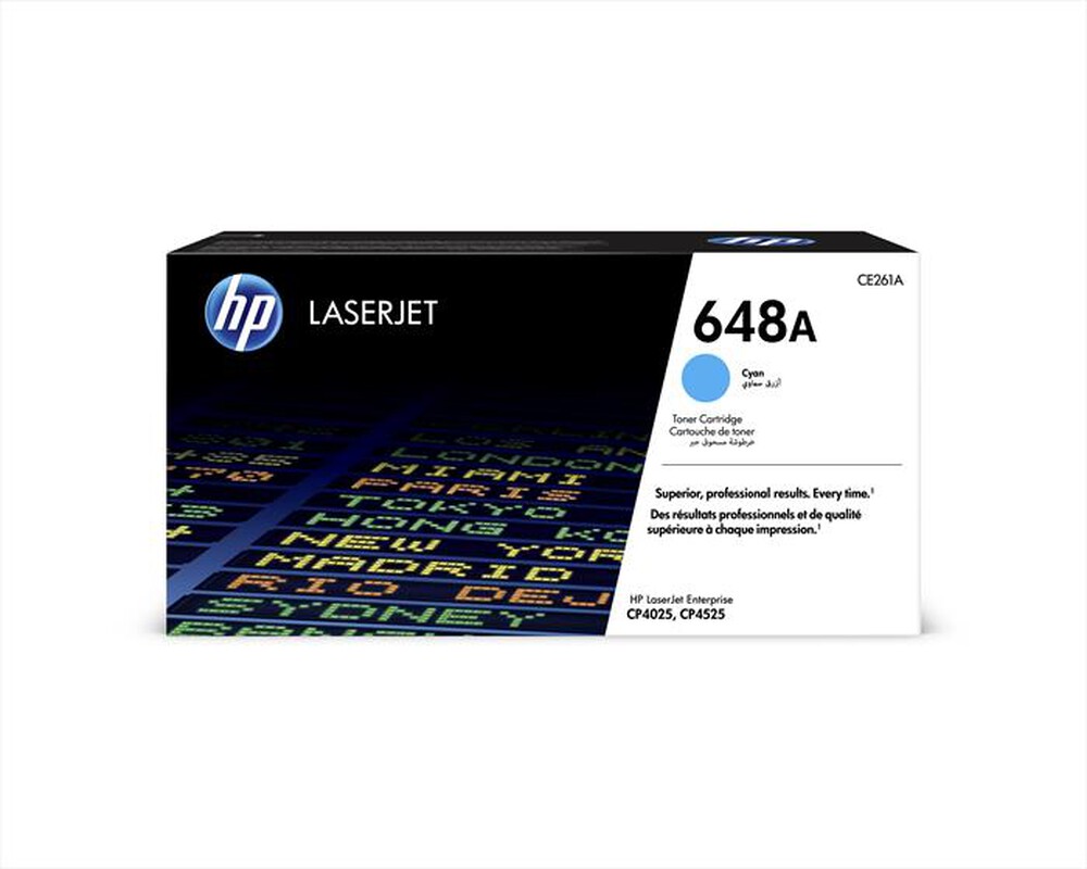 Immagine del prodotto HP - 648A TONER ORIGINALE-Ciano