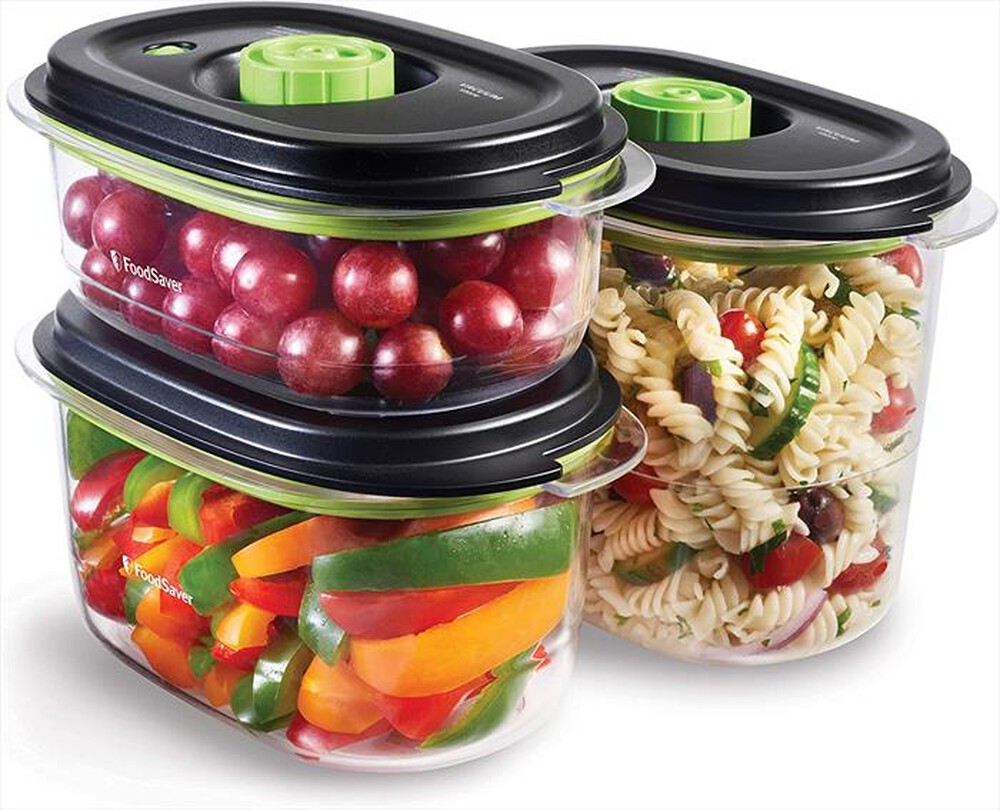 Immagine del prodotto FOODSAVER - 3 CONTENITORI SALVA FRESCHEZZA 700ML-1.2L-1.8L