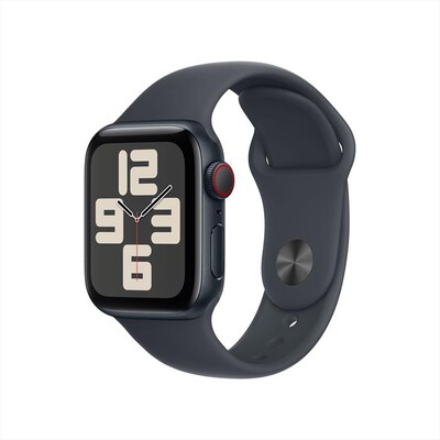 APPLE - Watch SE GPS + Cellular 40mm Cassa Alluminio-Midnight Sport Band Midnigh L