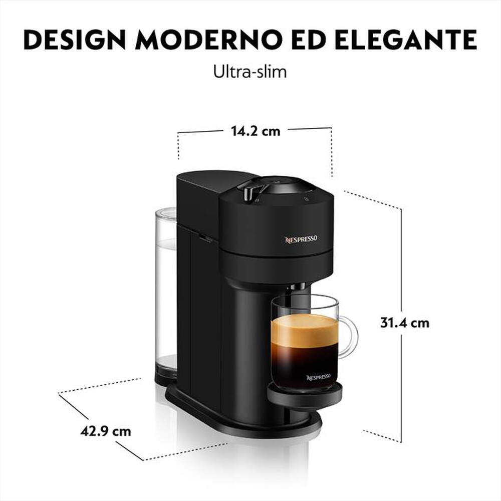 Immagine del prodotto KRUPS - Macchina da caff&egrave; XN910N Vertuo Next Nespresso-Nero opaco