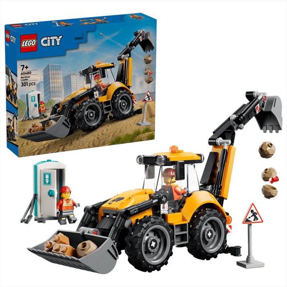 Immagine del prodotto LEGO - CITY Scavatrice da cantiere gialla - 60480