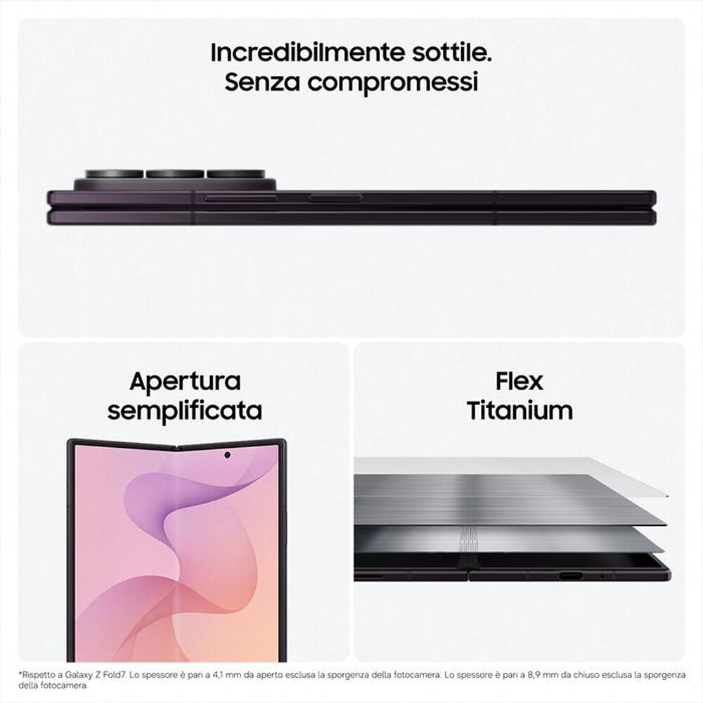 Immagine del prodotto SAMSUNG - Galaxy Z Fold8 Ultra 16+1TB-Graphite