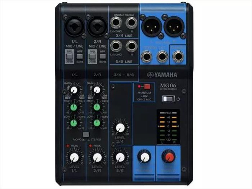 Immagine del prodotto YAMAHA - Mixer ANALOGIC YAM MG06