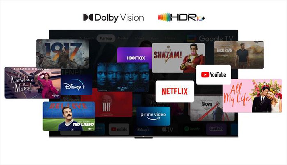 Immagine del prodotto TCL - Smart TV Q-LED UHD 4K 65" 65C69B-Titanium