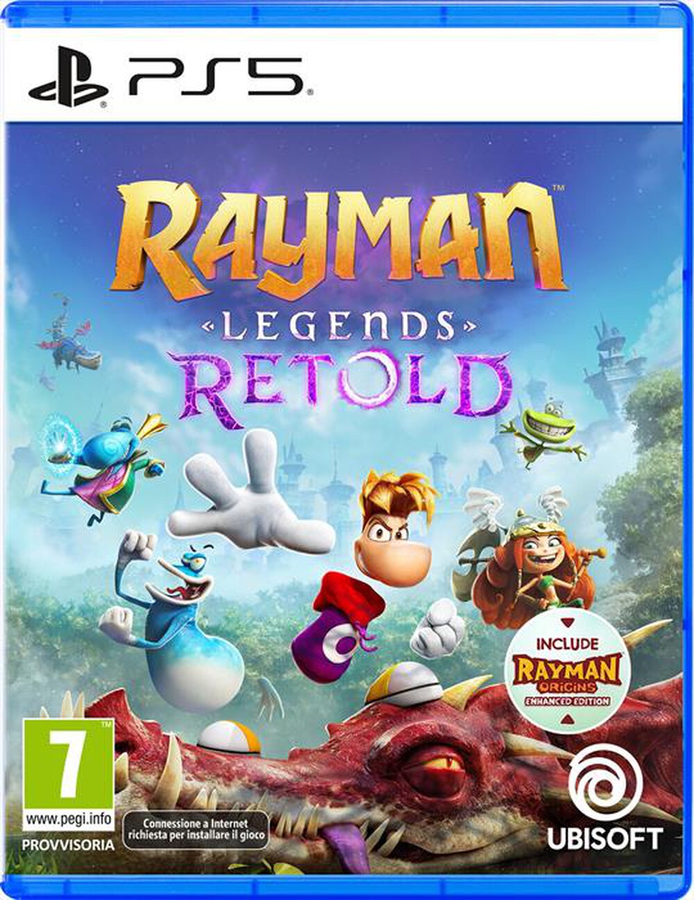 Immagine del prodotto UBISOFT - RAYMAN LEGENDS RETOLD PS5