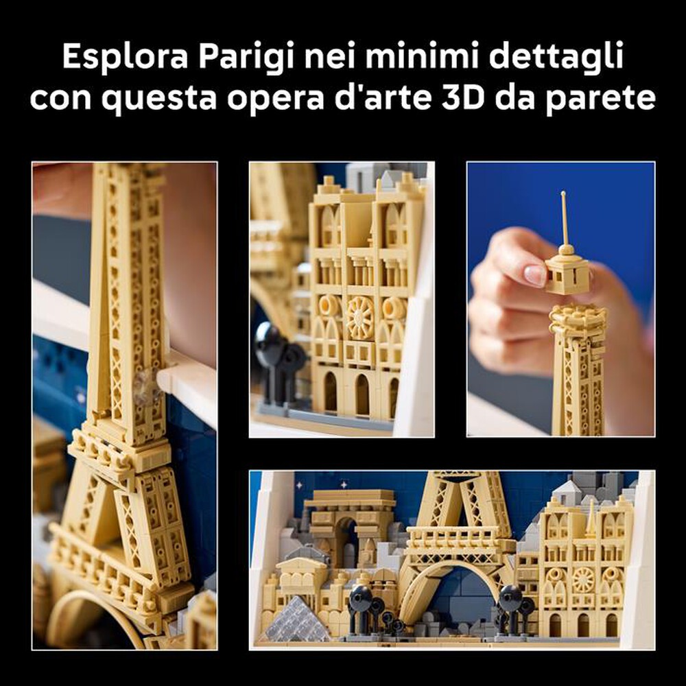Immagine del prodotto LEGO - ARCHITECTURE Parigi &ndash; La citt&agrave; dell&rsquo;amore - 21064