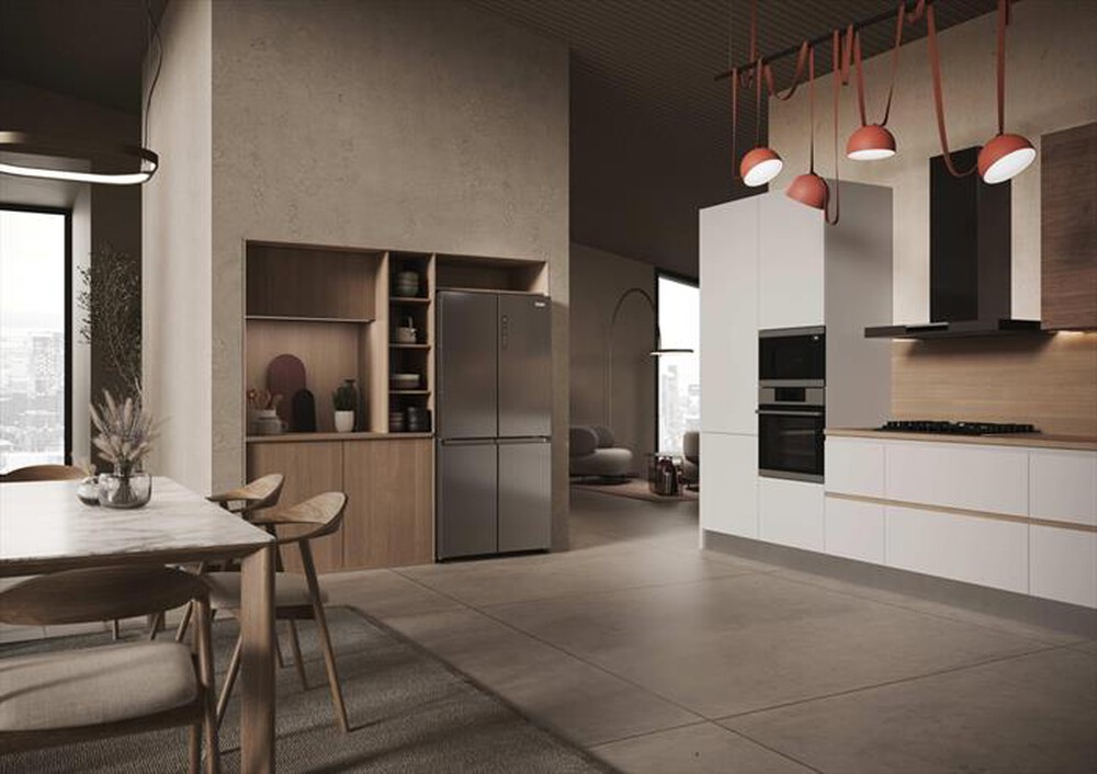 Immagine del prodotto HAIER - Frigorifero 4 porte HCR3818DNMM Classe D 467lt-Acciaio inox