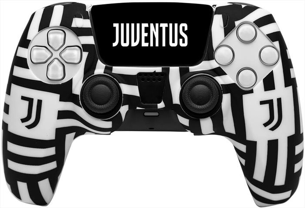 Immagine del prodotto QUBICK - CONTROLLER SKIN JUVENTUS OPTICAL (PS5)-Bianco e Nero