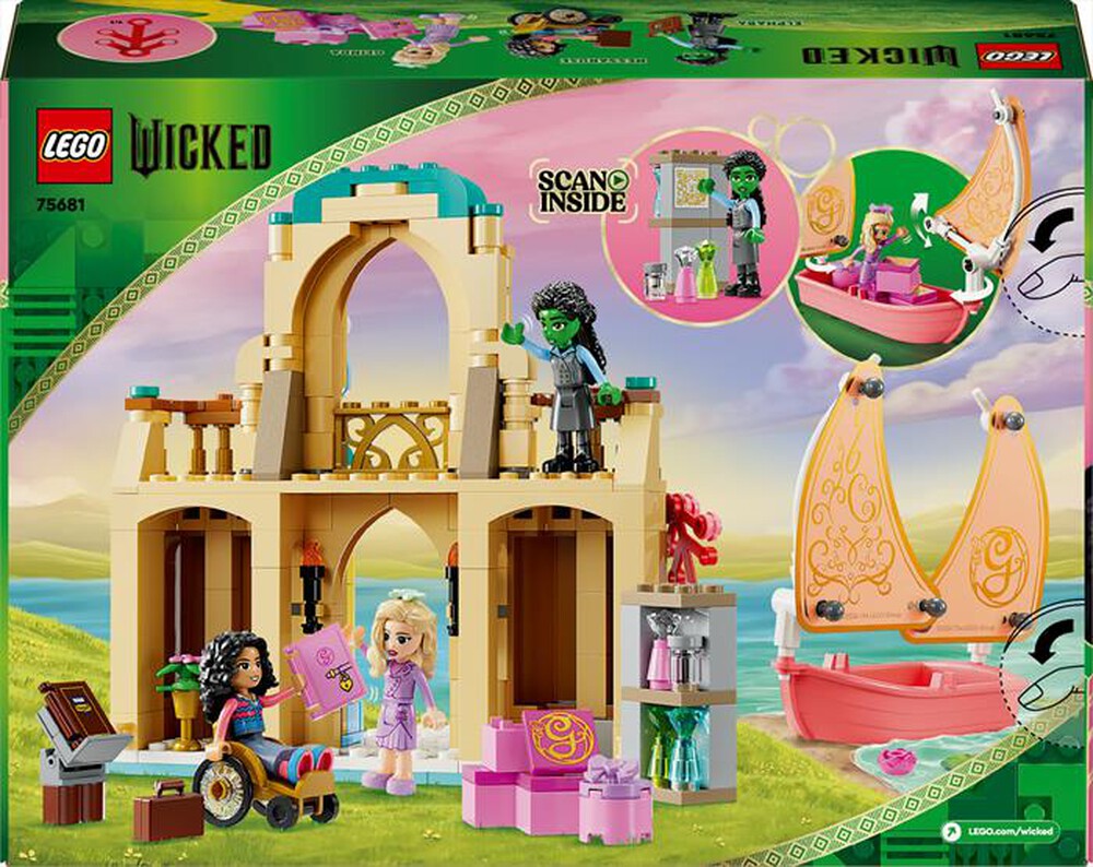 Immagine del prodotto LEGO - WICKED Glinda Elphaba all&rsquo;Universit&agrave; di Shiz 75681