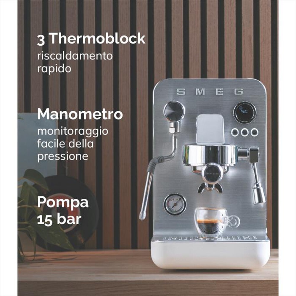 Immagine del prodotto SMEG - Macchina da caff&egrave; Espresso EMC02EGMEU-Verde smeraldo