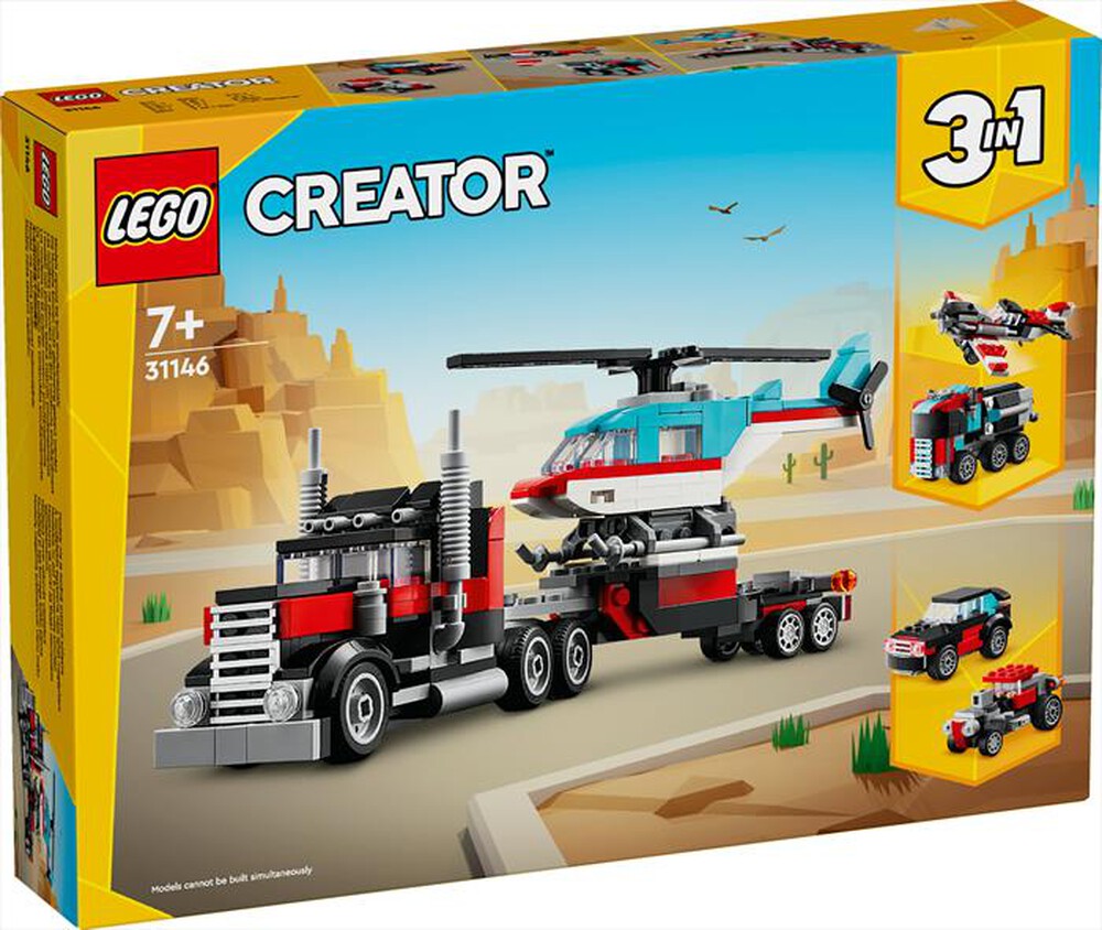 Immagine del prodotto LEGO - CREATOR Autocarro con elicottero 31146