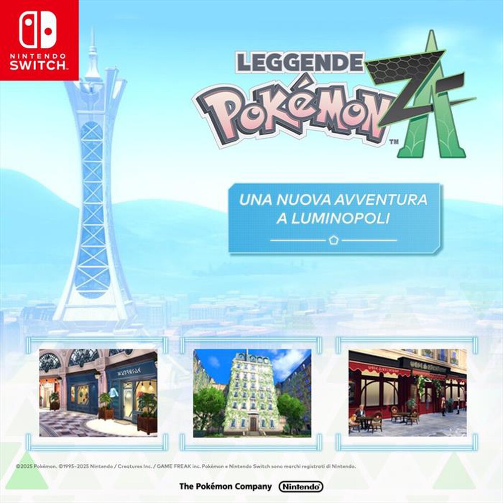 Immagine del prodotto NINTENDO - LEGGENDE POK&Eacute;MON: Z-A