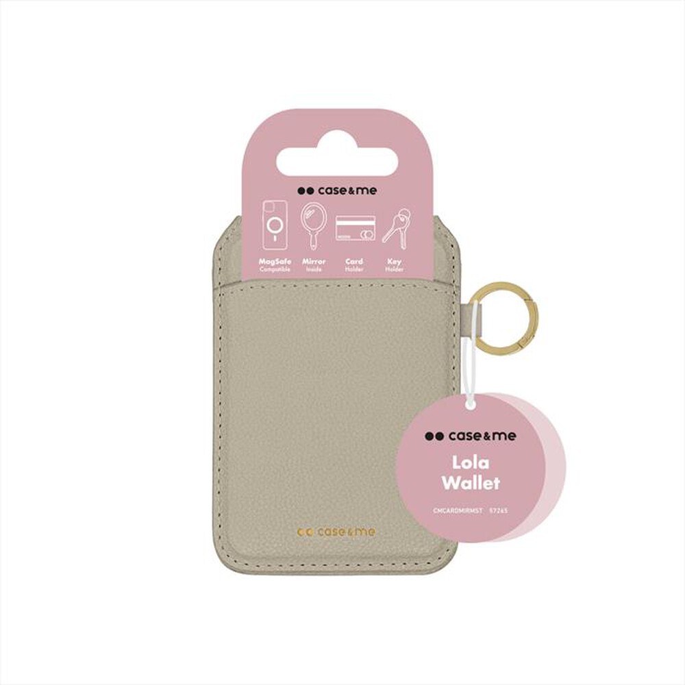 Immagine del prodotto CASEME - Cardholder MagSafe CMCARDMIRMST-Taupe