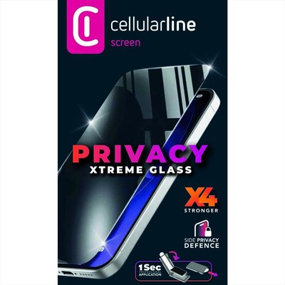 CELLULARLINE - PRIVACY XTREME GLASS - IPHONE 18 PRO-Trasparente