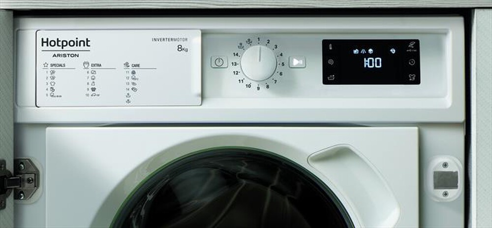 Immagine del prodotto HOTPOINT ARISTON - Lavatrice incasso BI WMHG 8146 EU 8Kg Classe A