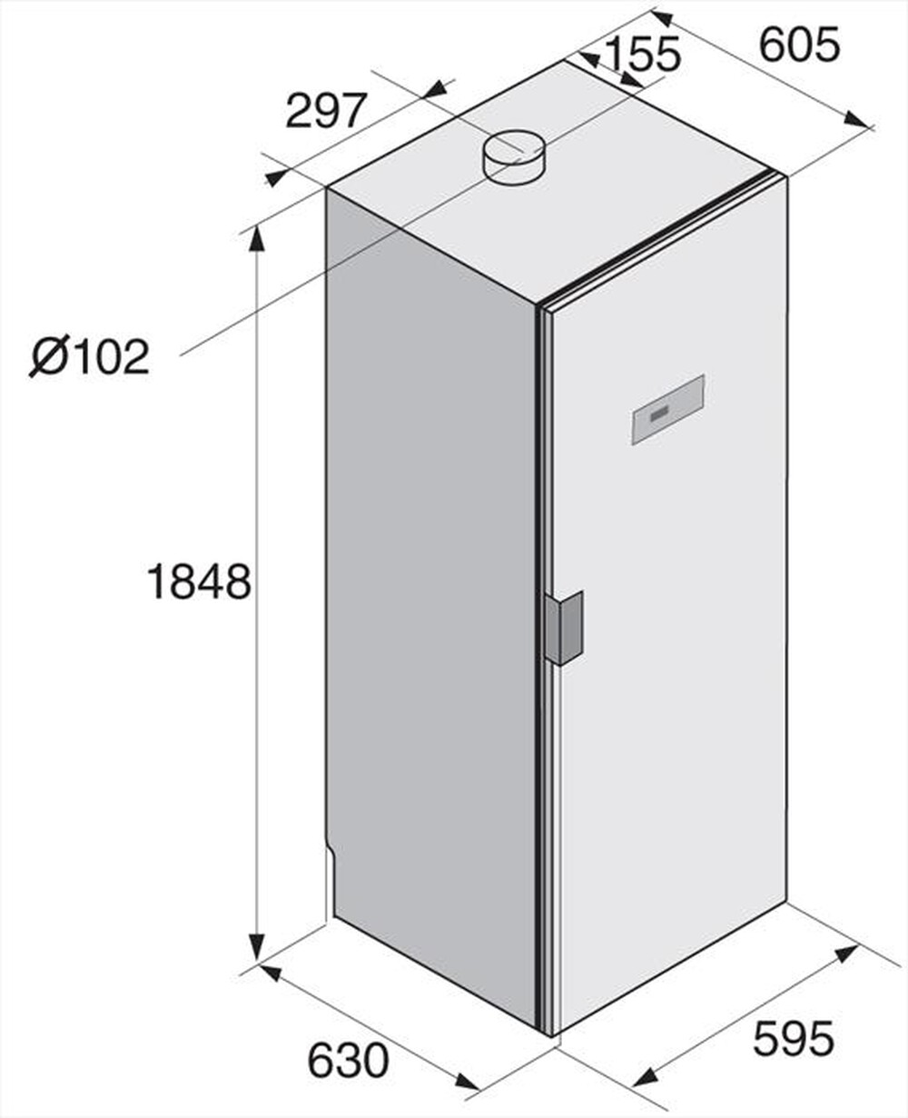 Immagine del prodotto ASKO - DC 7784 V.W Armadio asciugabiancheria ventilato