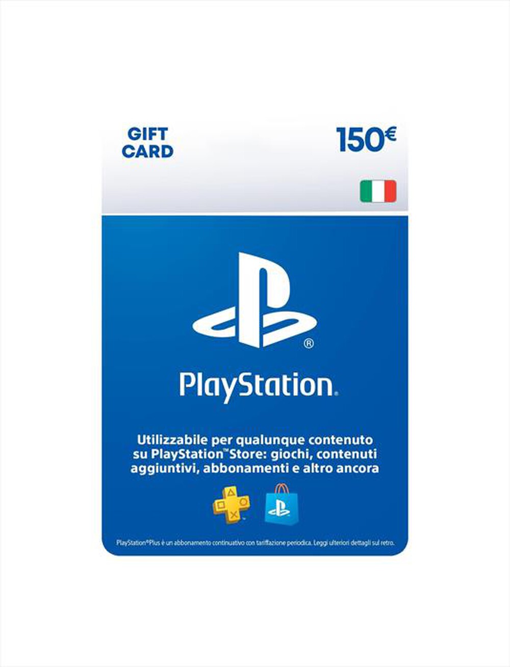 Immagine del prodotto SONY COMPUTER - PlayStation Gift Card 150&euro;
