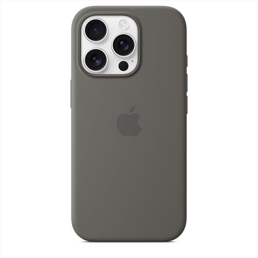 Immagine del prodotto APPLE - Custodia MagSafe in silicone per iPhone 16 Pro-Grigio Pietra