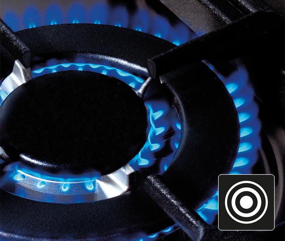 Immagine del prodotto GLEM GAS - Piano cottura a gas GT955BK 5 fuochi 86cm