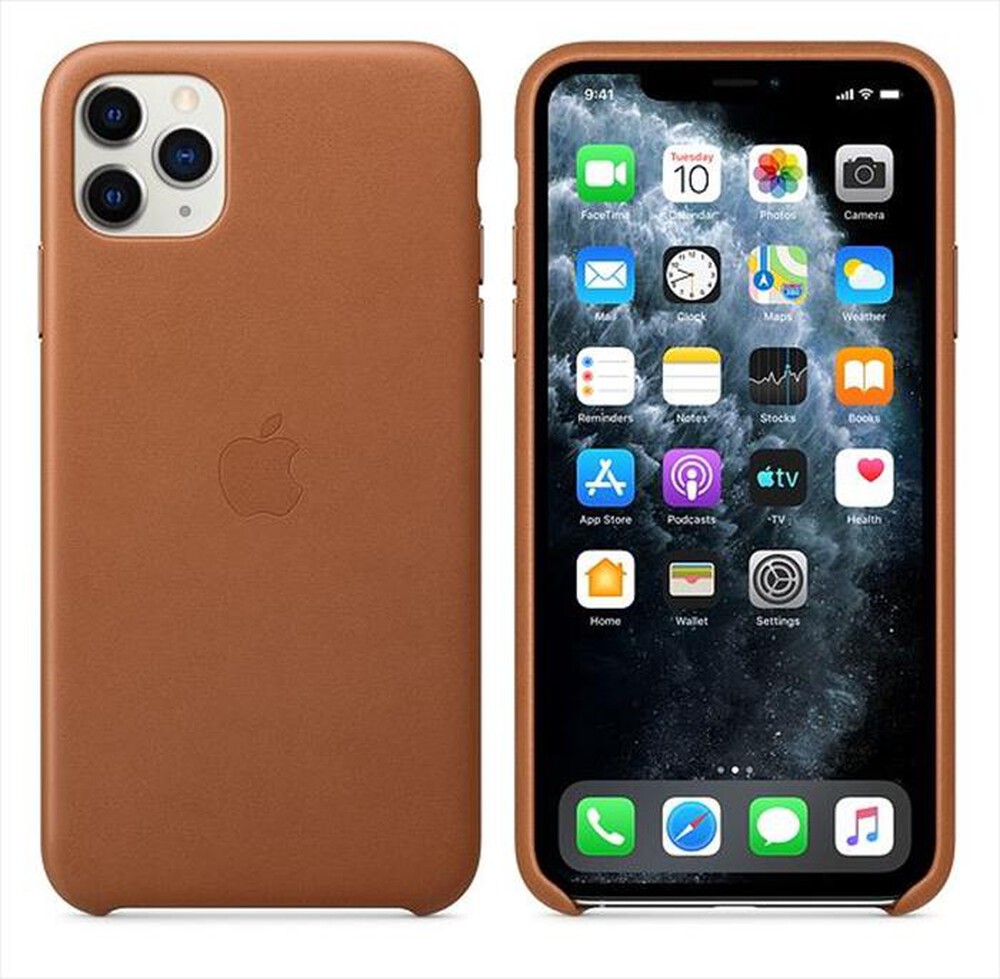 Immagine del prodotto APPLE - Custodia in pelle per iPhone 11 Pro Max-Saddle Brown
