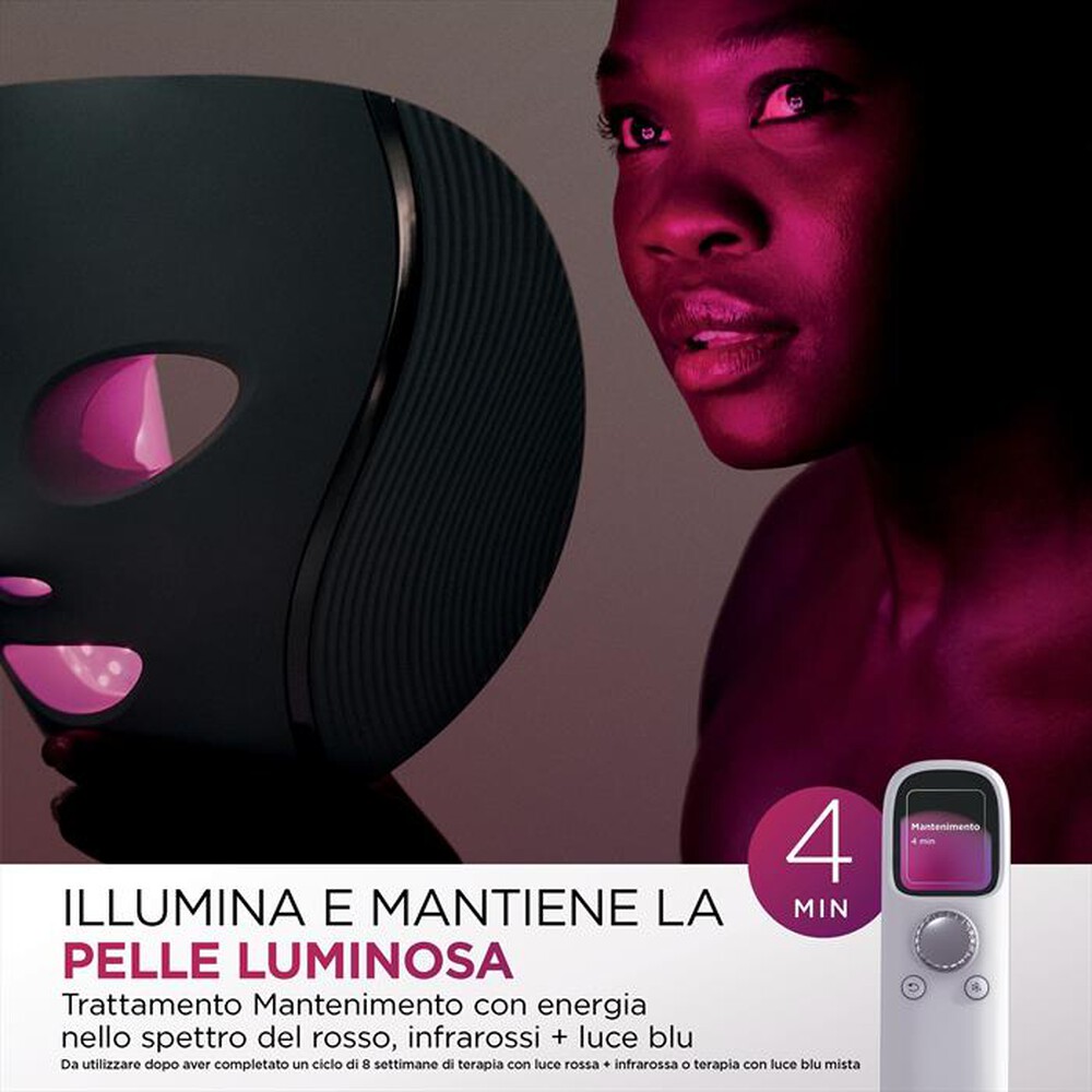 Immagine del prodotto SHARK - Maschera viso LED CRYOGLOW-Bianco