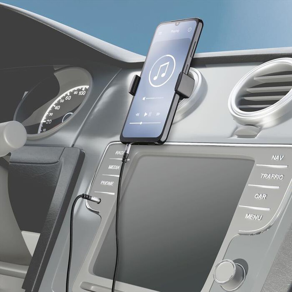 Immagine del prodotto CELLULARLINE - AUXMUSICABLE35D Cavo Stereo 3.5-Grigio