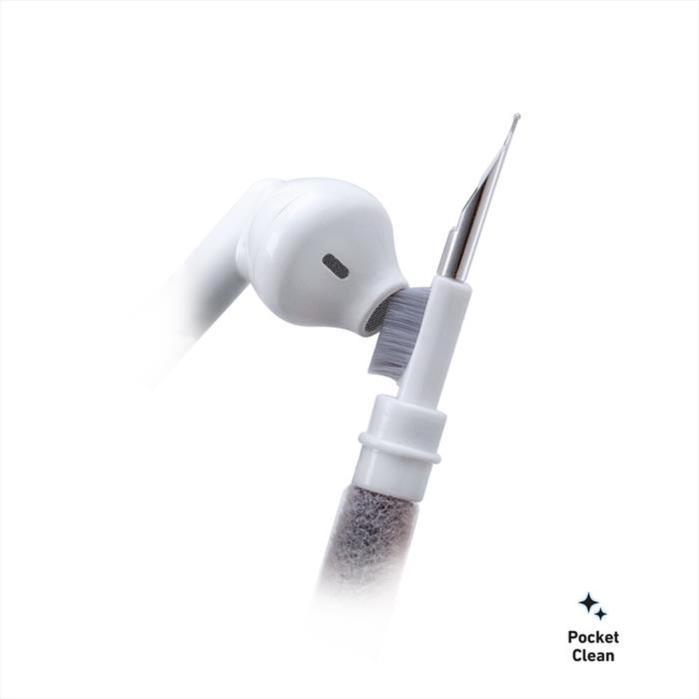 Immagine del prodotto SBS - Kit di pulizia 3 in 1 per auricolari TEEARCLEANSET-Bianco