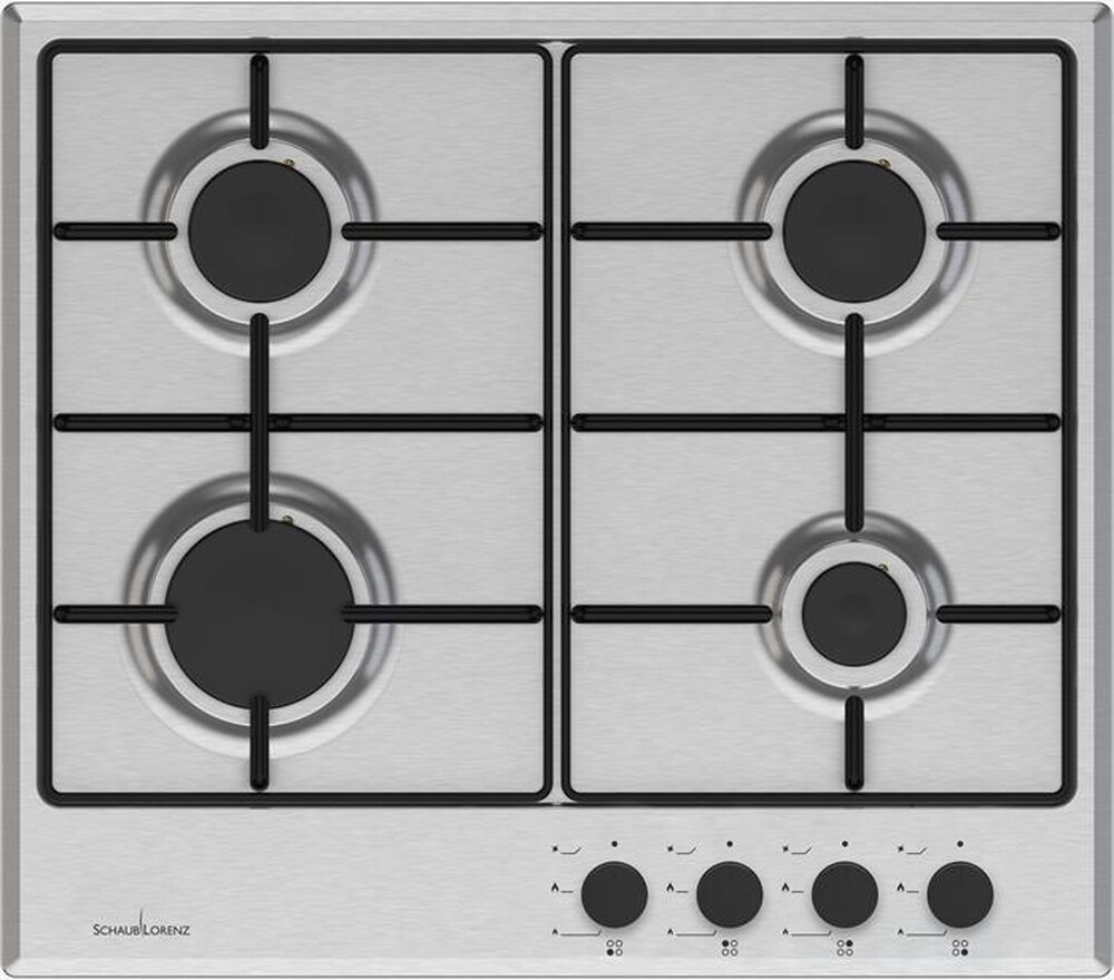 Immagine del prodotto SCHAUB LORENZ - Piano cottura a gas SSPC640XF 58cm-inox