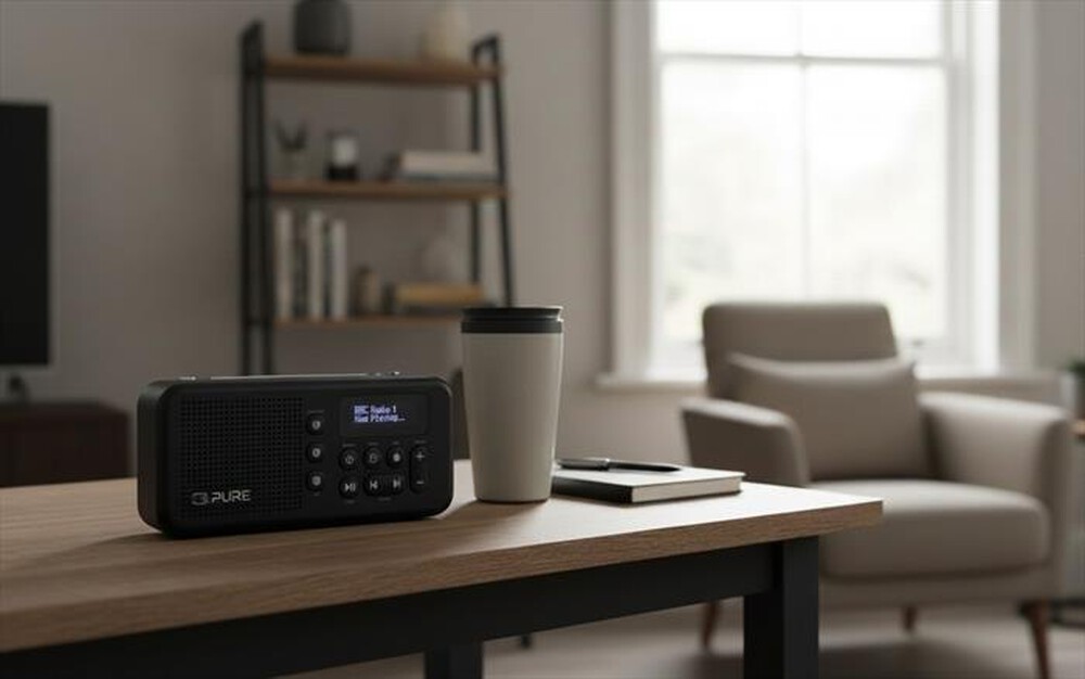 Immagine del prodotto PURE - Radio portatile DAB+ e FM con Bluetooth ELAN MOVE-Nero