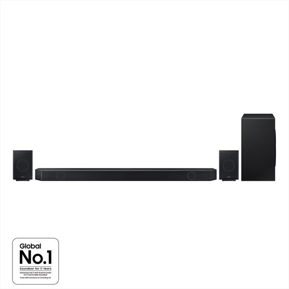 Immagine del prodotto SAMSUNG - Soundbar HW-Q990D/ZF, 11.1.4 CANALI, 656W, 2024-GRAPHITE BLACK