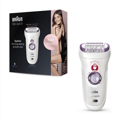 BRAUN - Silk-&eacute;pil 9 9-700-Bianco/Viola