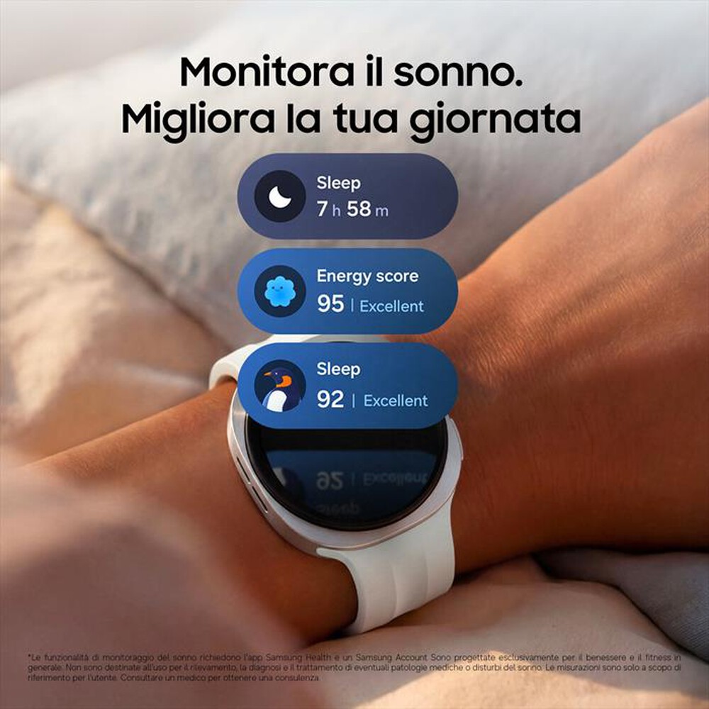 Immagine del prodotto SAMSUNG - Galaxy Watch9 44mm BT 2+32GB-Silver