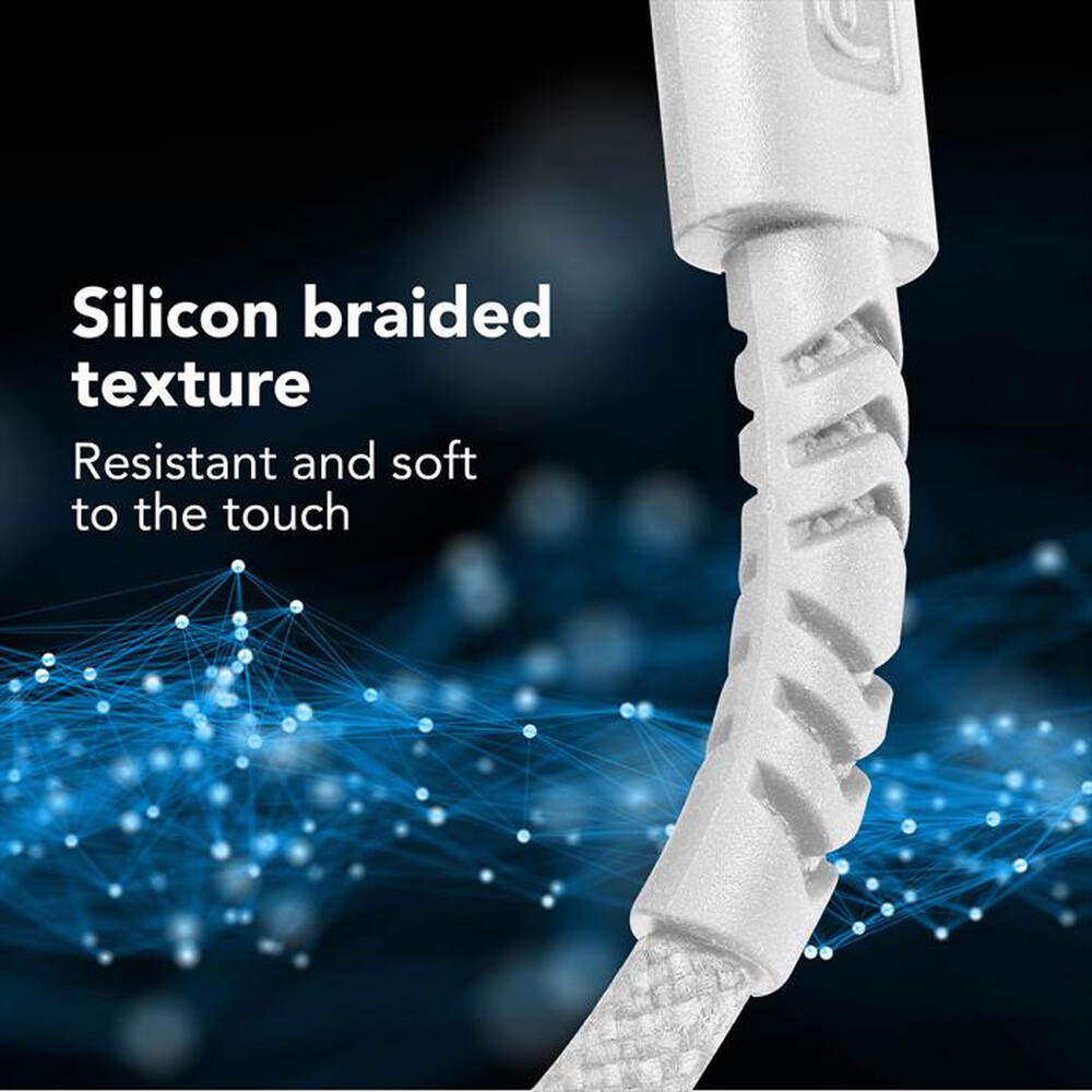 Immagine del prodotto CELLULARLINE - CAVO FLEXY 150CM 100W USB C TO USB C-Bianco