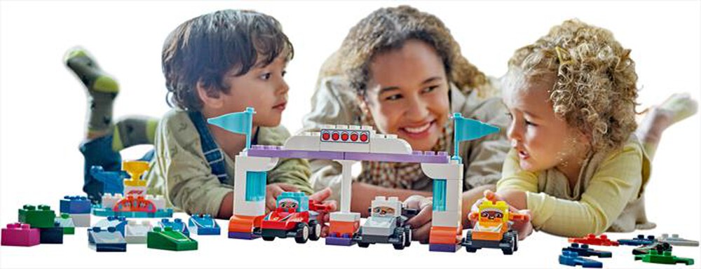 Immagine del prodotto LEGO - DUPLO Town Auto da corsa e piloti Team F1&reg; 10445