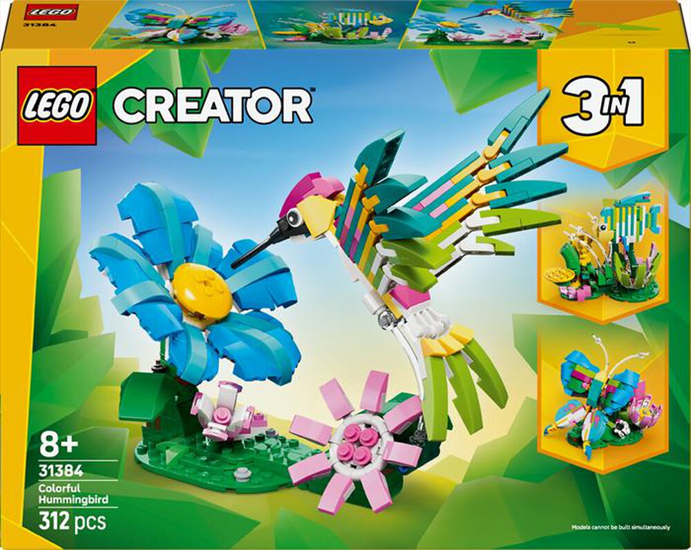 Immagine del prodotto LEGO - CREATOR Animali selvatici:colibr&igrave; variopinto 31384