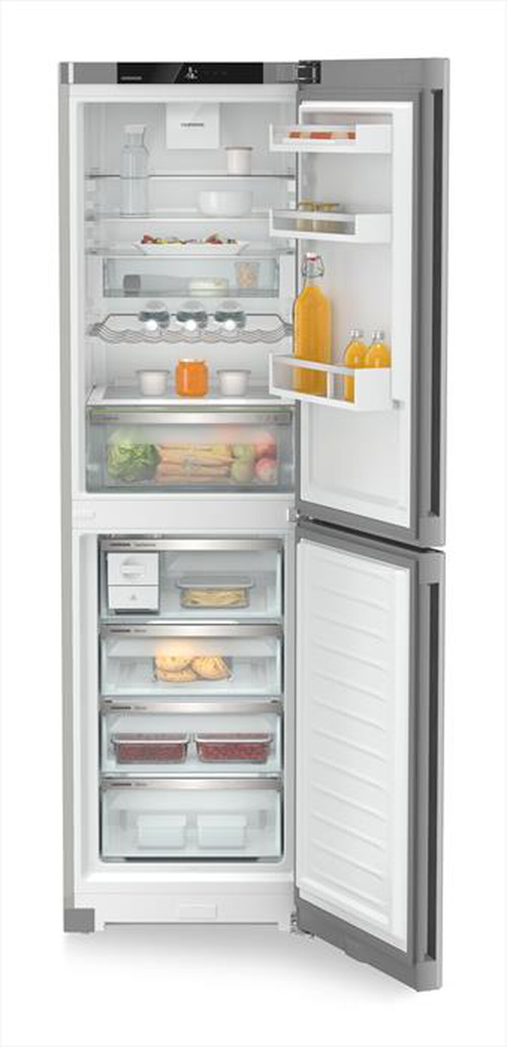 Immagine del prodotto LIEBHERR - Frigorifero combinato CNSFD 5724-20 Classe D-SteelFinish / Silver