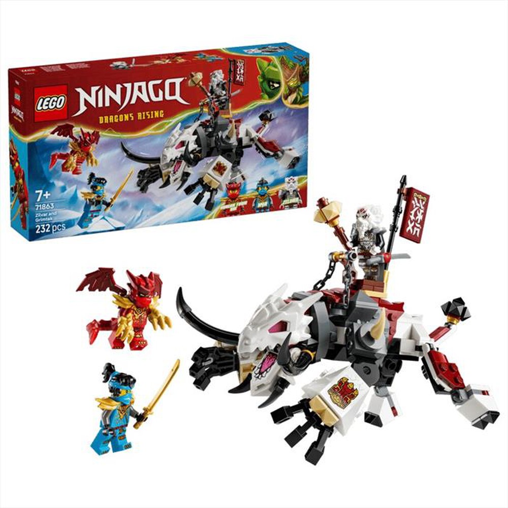 Immagine del prodotto LEGO - NINJAGO Zilvar e Grimtak la Bestia Drago - 71863